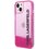 Etui KARL LAGERFELD Liquid Glitter Elong do Apple iPhone 14 Plus Różowy