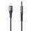 Kabel Lightning - Jack 3.5 mm AWEI CL-116L 1 m Czarny