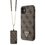 Etui GUESS Crossbody 4G Metal Logo do Apple iPhone 11/Xr Brązowy