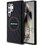 Etui AMG Silicone Carbon Pattern MagSafe do Samsung Galaxy S24 Ultra Czarny