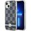Etui DKNY IML Checkered Mono Pattern & Painted Stripes MagSafe do Apple iPhone 13/14/15 Czarny
