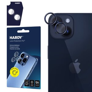 Szkło hartowane na obiektyw 3MK Hardy Lens Protection Pro do Apple iPhone 14/14 Plus Grafitowy