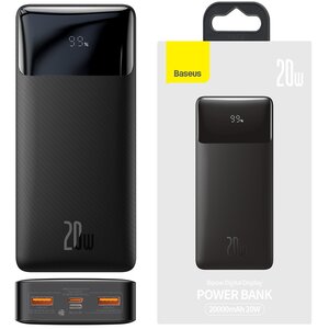 Powerbank BASEUS Bipow PPBD20K 20000mAh 20W Czarny