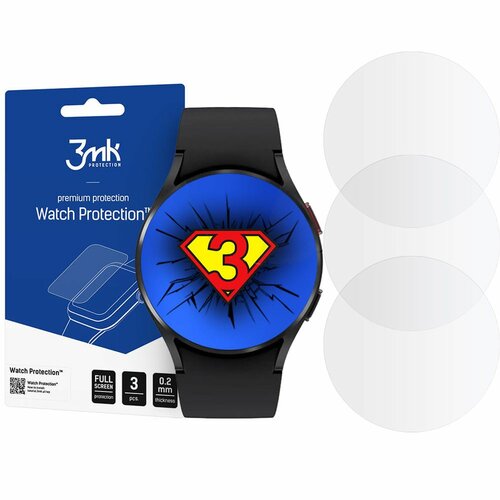 Szkło hybrydowe 3MK Watch Protection do Galaxy Watch 4 44mm cena, opinie,  dane techniczne | sklep internetowy Electro.pl