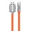 Kabel USB - Lightning WEKOME WDC-186 Wingle Series 1 m Pomarańczowy