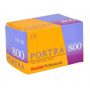 Klisza do aparatu KODAK 135 Portra 800 Kolor (36 zdjęć)
