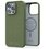Etui NJORD BY ELEMENTS Suede Comfort+ MagSafe do Apple iPhone 15 Pro Max Oliwkowy