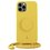 Etui JUST ELEGANCE PopGrip do Apple iPhone 12/12 Pro Żółty