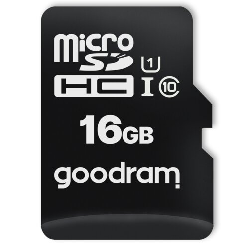 Karta pamięci GOODRAM microSDHC 16GB cena, opinie, dane techniczne | sklep  internetowy Electro.pl