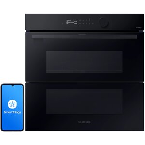 Piekarnik SAMSUNG NV7B5785JAK U2 Dual Cook Flex Elektryczny parowy Czarne szkło A+