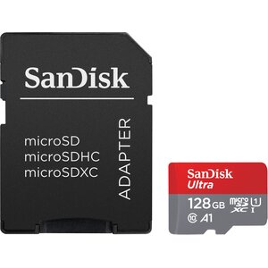 Karta pamięci SANDISK Ultra microSDXC 128GB + Adapter