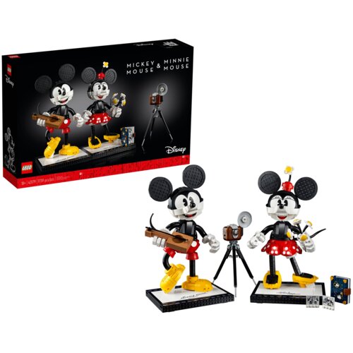 LEGO Disney Myszka Miki i Myszka Minnie do zbudowania 43179 cena, opinie,  dane techniczne | sklep internetowy Electro.pl
