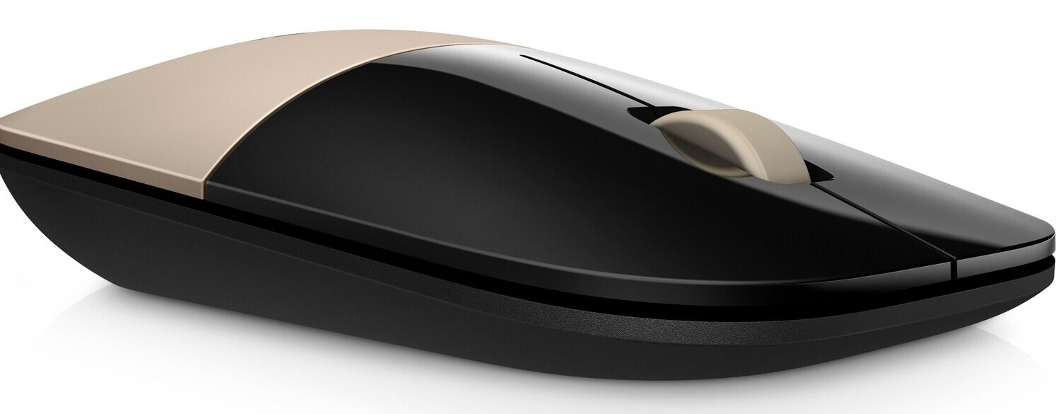 Mysz HP Z3700 Złoty - sensor optyczny uniwersalność i precyzja działania