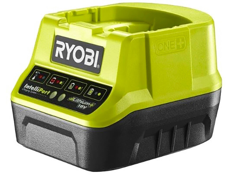 Akumulator RYOBI RC18120-125 2.5Ah 18V + ładowarka 4-stopniowy wskaźnik naładowania diodowe wskaźniki inteligentny system monitoringu
