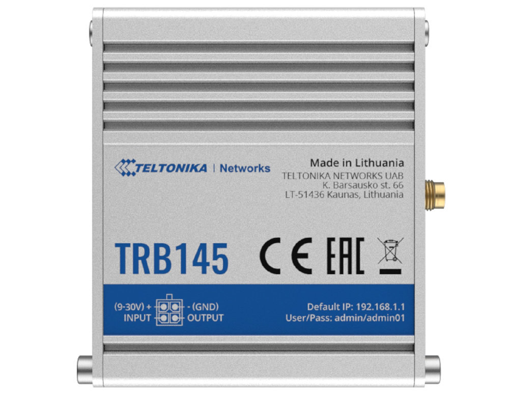 Router-TELTONIKA-TRB145-gora-kompaktowy-rozmiar