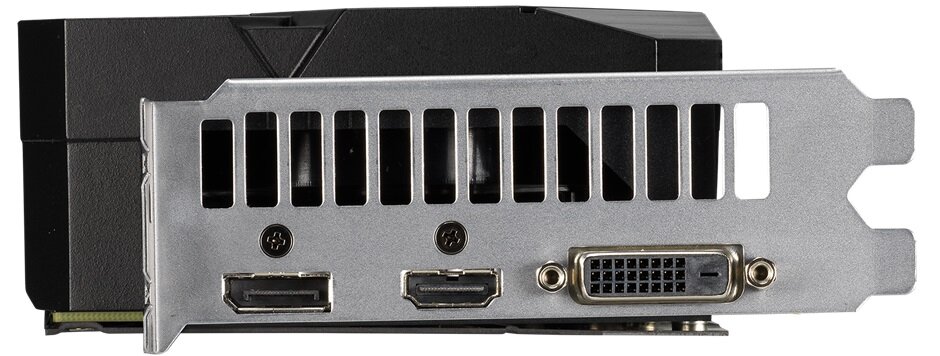 Karta graficzna ASUS GeForce GTX 1660 Super Dual OC EVO 6GB - dostępne złącza port Display Port HDMI DVI praca na kilku monitorach