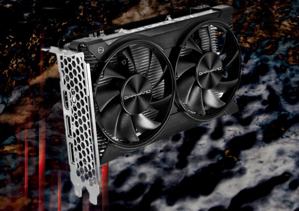 Karta graficzna GAINWARD GeForce GTX 1650 D6 Ghost OC 4GB temperatura chłodzenie wentylatory hałas
