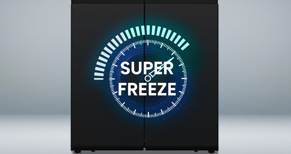 LODÓWKA HISENSE RQ563N4GB1 Super Freeze szybkie mrożenie obniżanie temperatury zamrażanie