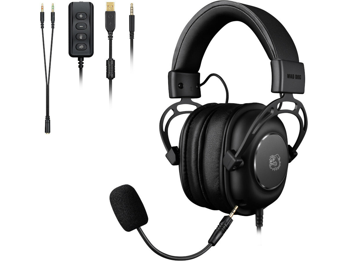 Słuchawki MAD DOG GH900 7.1 cena, opinie, dane techniczne | sklep  internetowy Electro.pl