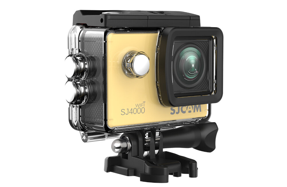 Kamera sportowa SJCAM SJ4000 WiFi złoty wielofunkcyjna