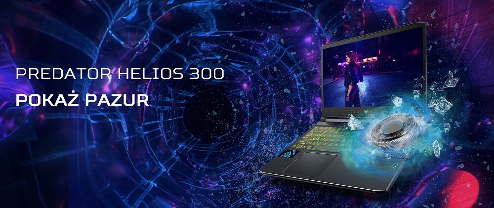 Laptop ACER Predator Helios 300 PH315-53 15.6" IPS i7-10870H 16GB RAM 1TB  SSD GeForce RTX3080 Windows 10 Home cena, opinie, dane techniczne | sklep  internetowy Electro.pl