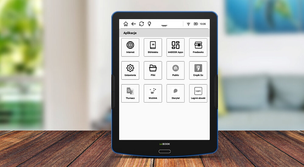 EBOOK READER INKBOOK FOCUS 7,8 brak ograniczeń empik Go Legimi storytel ebooki
