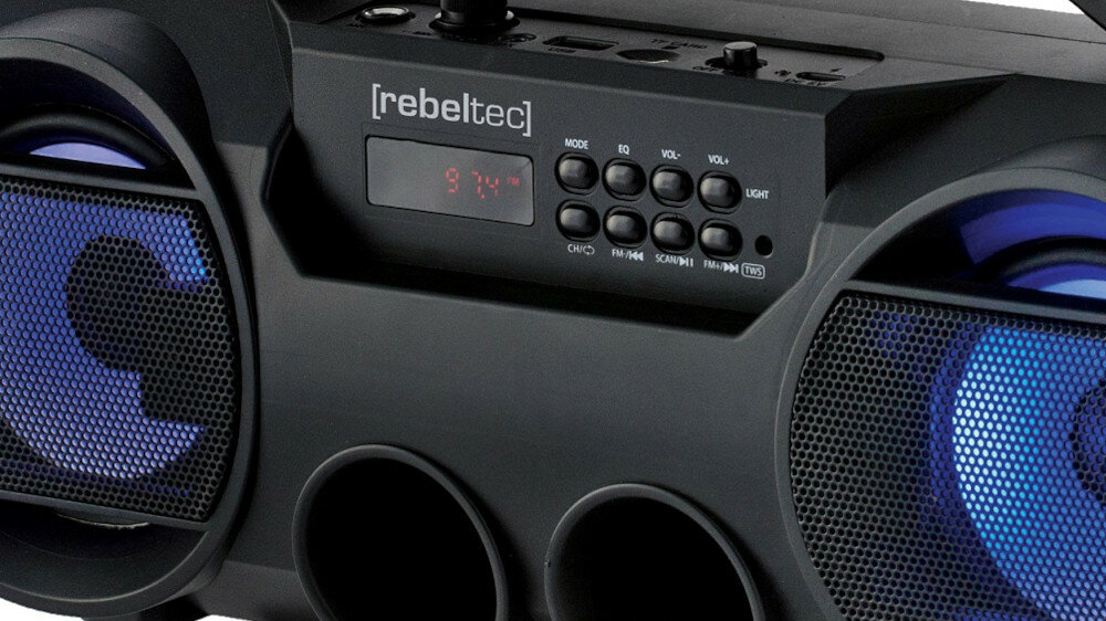 Głośnik mobilny REBELTEC SoundBOX 440 Czarny cena, opinie, dane techniczne  | sklep internetowy Electro.pl