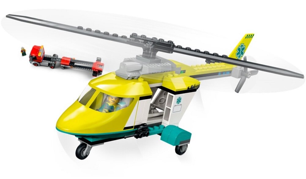 LEGO City Laweta helikoptera ratunkowego 60343 Wysoka jakość i bezpieczeństwo