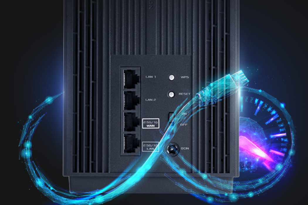 ASUS ZenWiFi Pro 6GHz Ethernet tryb automatyczny