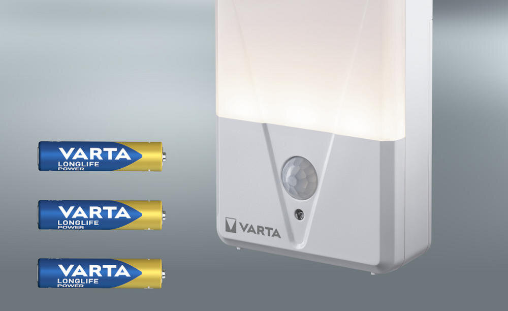 VARTA lampka baterie zasilanie praktyczne rozwiązanie ładowanie kabel prąd