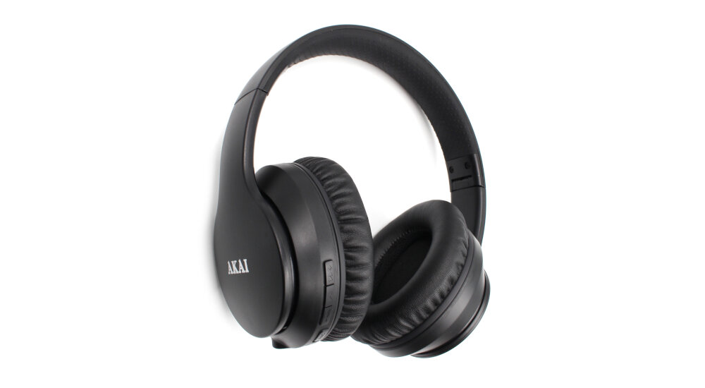 Słuchawki nauszne AKAI BTH-B6 ANC Czarny dla gamingu uniwersalne dla każdego