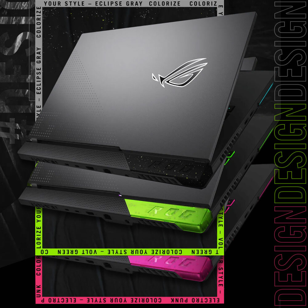 Laptop ASUS ROG Strix G17 G713R - Kolor