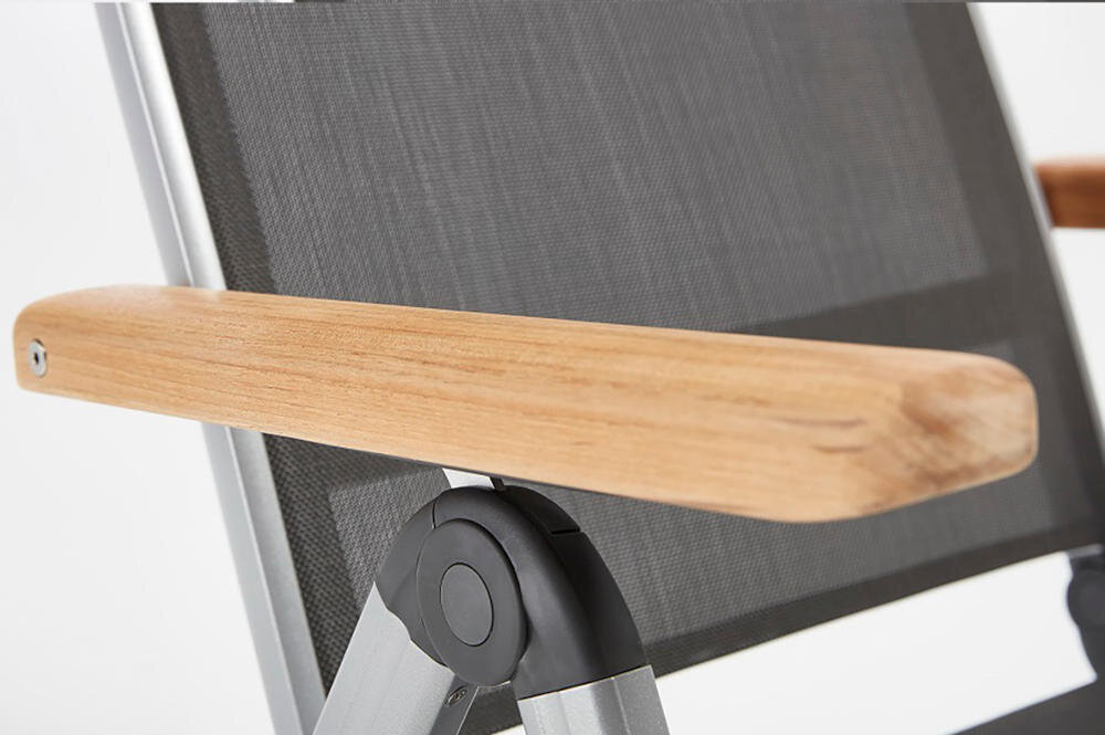 KETTLER żywiczne podłokietniki komfort siedzenia krzesło ergonomia odpoczynek dłoń