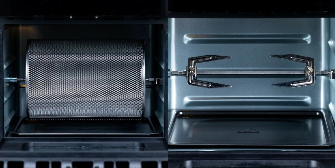 Frytkownica beztłuszczowa KLAUSBERG KB-7557 Air Fryer temperatura ustawien zakres od 80°C do 200°C moc 1800 W Funkcja automatycznego wyłączania