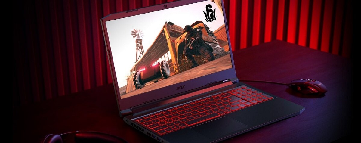 Laptop ACER Nitro 5 AN515-57 Zapewni Ci wszystko, czego potrzebujesz, aby pozbyć się internetowych rywali Pozwoli Ci dostrzec każdy szczegół podczas gry