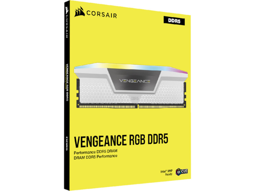 Pamięć RAM CORSAIR Vengeance RGB 32GB 6200MHz opakowanie