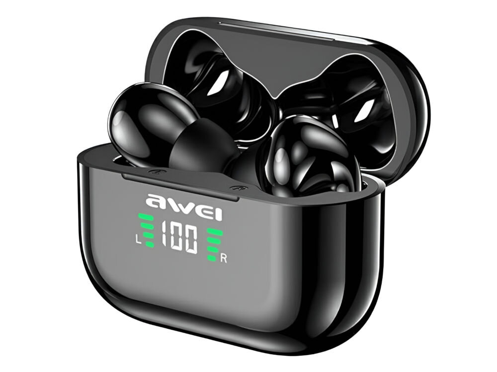 Słuchawki dokanałowe AWEI T29P bezprzewodowe słuchawki dokanałowe, kompaktowa budowa, aktywna redukcja szumów i wysoka jakość dźwięku