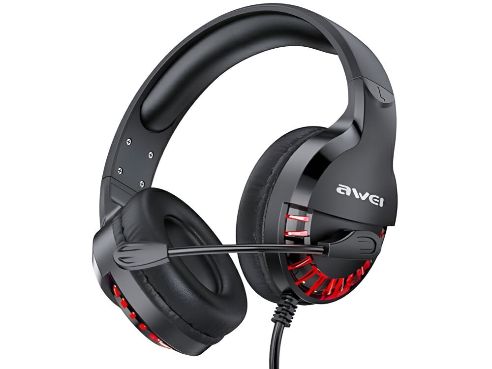 Słuchawki AWEI ES-770i Czarny czyste i dynamiczne brzmienie, głeboki i mocny bas