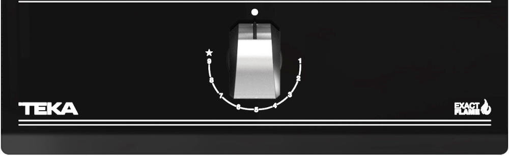 TEKA VarioPro GZC 31339 XBC BK (E5) zapalarka gaz pokrętło