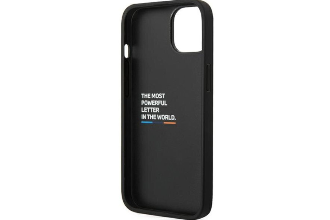 Etui BMW Signature Liquid Silicone MagSafe do Apple iPhone 14 Plus Czarny styl elegancjia ochrona prestiż materiały