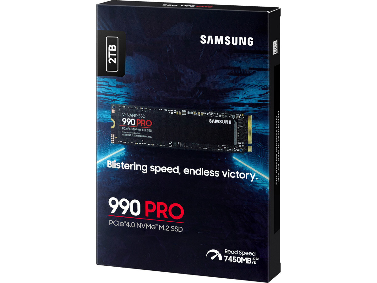 Dysk SAMSUNG 990 Pro 2TB SSD zawartosc zestawu