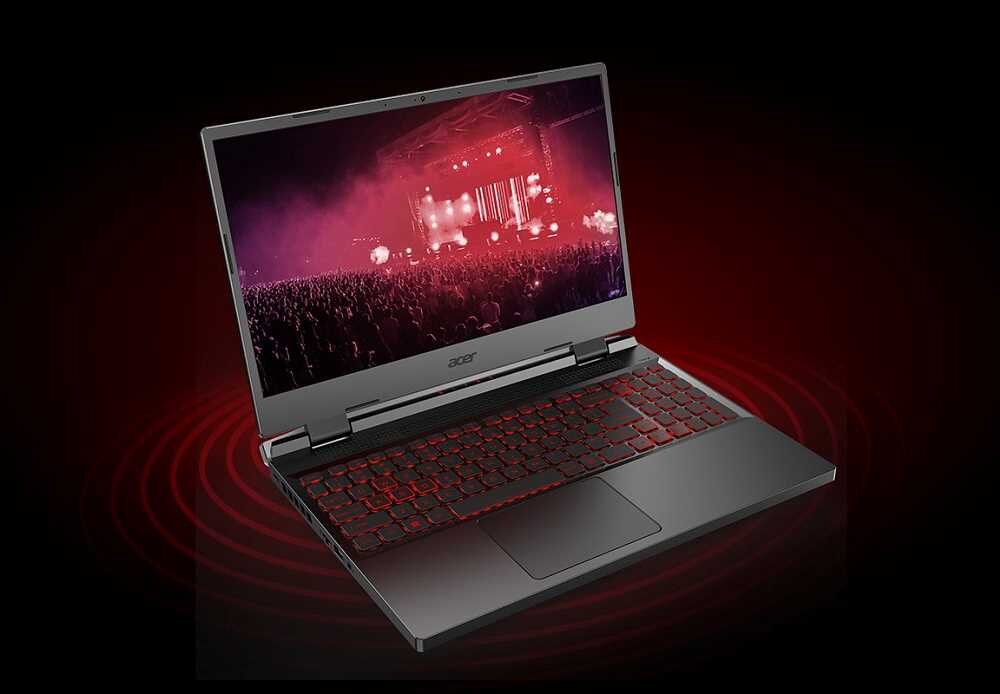 Laptop ACER Nitro 5 AN517-42 - Dźwięk DTS:X Ultra Dwa głośniki o mocy 2 W