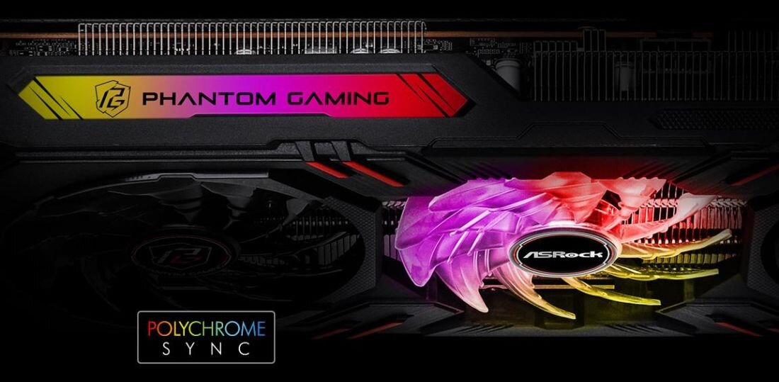 Karta graficzna ASROCK Arc A770 Phantom Gaming D OC 8GB - Polychrome SYNC ARGB LED  