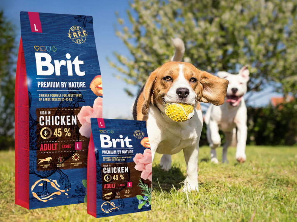 Karma dla psa BRIT Premium By Nature Kurczak 8 kg sklad zywienie