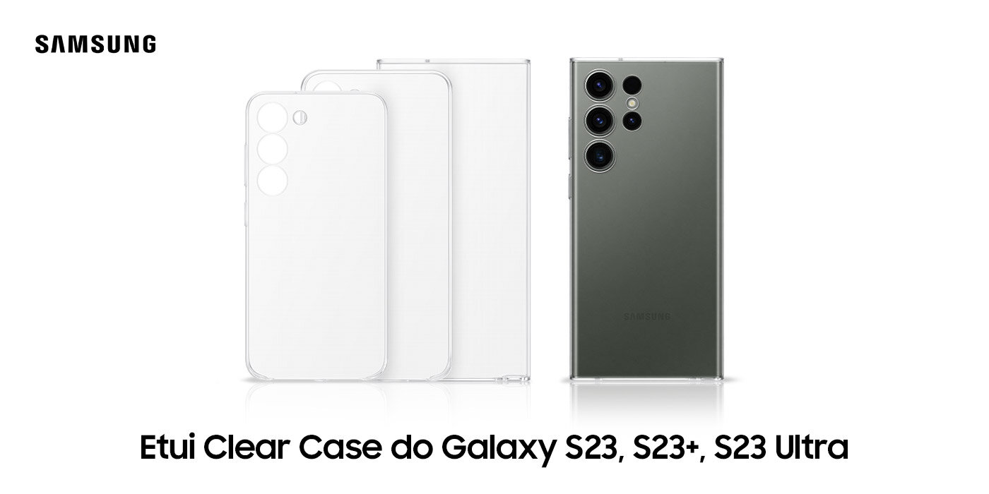  clear case do Samsung Galaxy serii S23