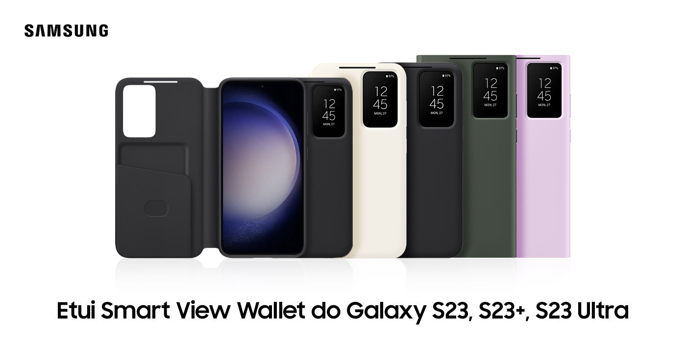 Etui Smart View Wallet Case dla serii Galaxy S23