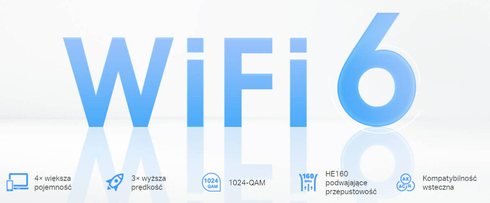 Router TP-LINK Deco X50-PoE technologii Wi-Fi 6 technologii Wi-Fi Mesh