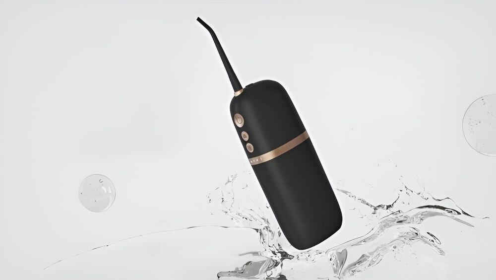 Irygator SHONA S200 Pro Czarny wodoszczelność odporny na wodę trwały niezawodny cicha praca komfort obrotowa dysza