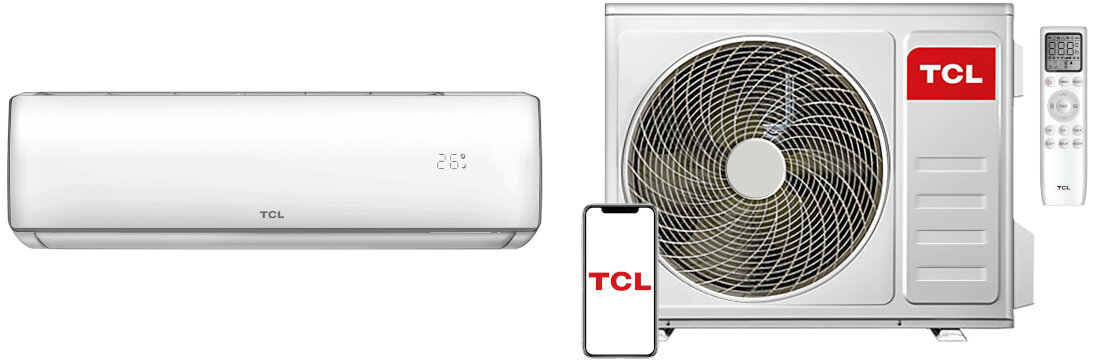 Klimatyzator split TCL Elite TAC-12CHSD XA71I z usluga montazu zestaw akcesoria komplet wyposazenie