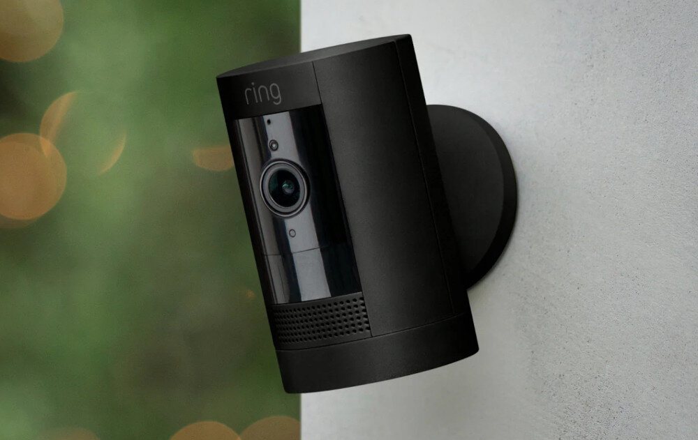 Kamera RING Stick Up Cam HD Security montaż akumulator czas pracy wodoodporność